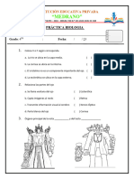 BIOLOGIA Practica 2 Trimes AGOSTO 23 4to