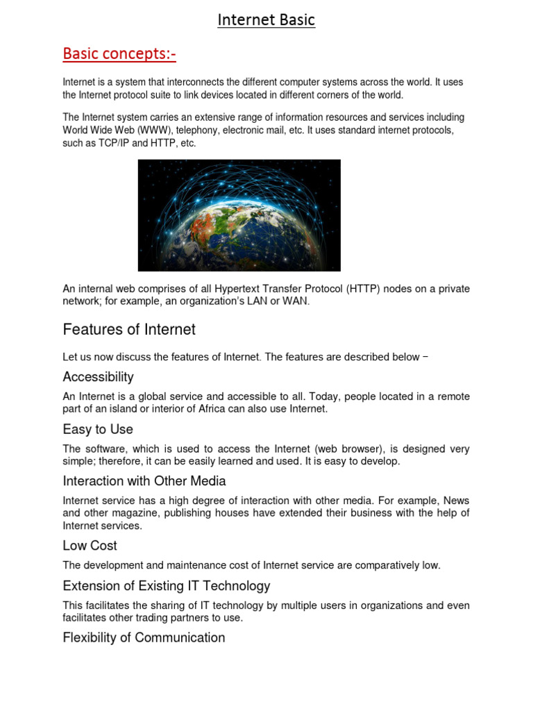 Internet Basics for Beginners | PDF | Business | Technology & Engineering