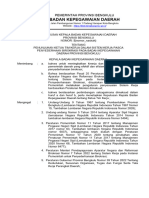 Template Surat Keputusan TTD Kepala OPD A.N. Gubernur
