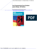 Test Bank For Java Programming From Problem Analysis To Program Design 5th Edition