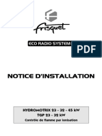 Frisquet Notice - D - Utilisation - Hydromotrix - Evolution - Visio - Frisquet