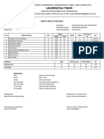 Kartu Hasil Studi (KHS) 1212