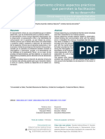 Razonamiento clínico. Aspectos prácticos que permiten la facilitación de su desarrollo