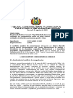 Sentencia Constitucional Plurinacional 0076/2023