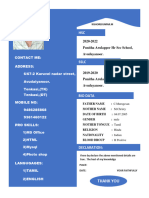 Sample Resume