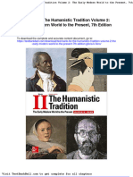 Test Bank For The Humanistic Tradition Volume 2 The Early Modern World To The Present 7th Edition Gloria K Fiero