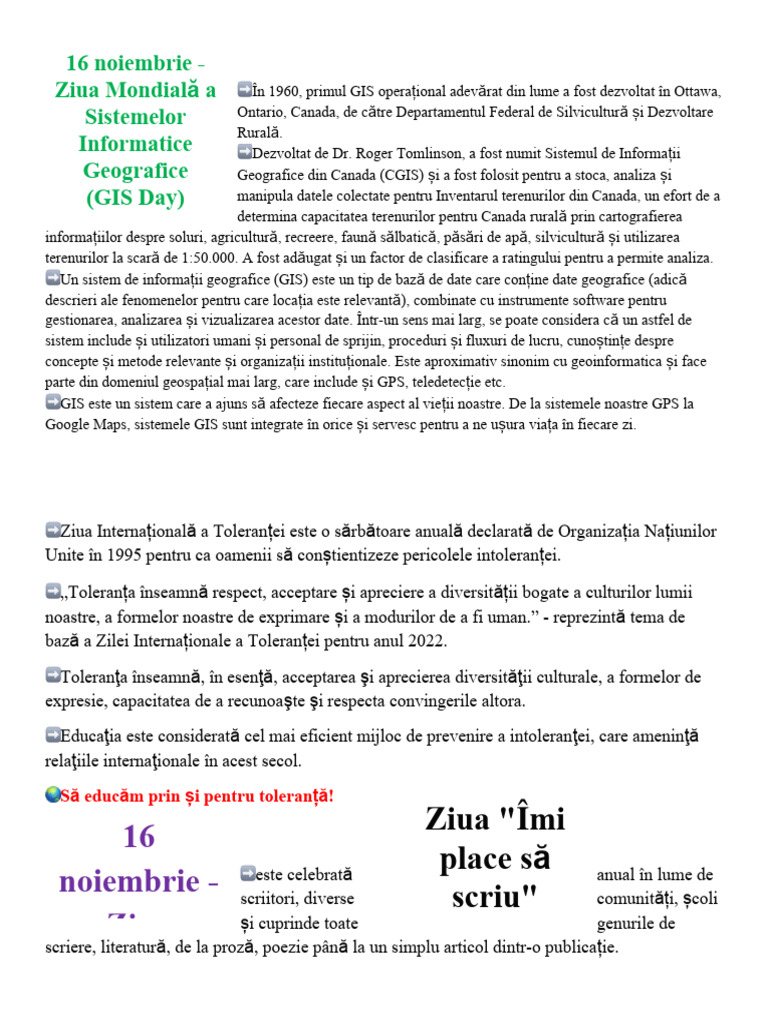 NOIEMBRIE in Calendar | PDF