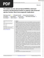 Echocardiography (Normal Values) - TECHmED | PDF | Ventricle (Heart ...