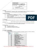 Procedimento de Controle de Documentos