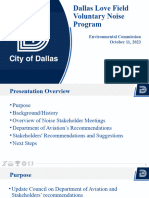 Dallas Love Field Voluntary Noise Plan - r2