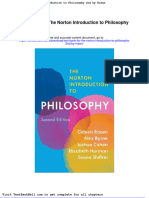 Test Bank For The Norton Introduction To Philosophy 2nd by Rosen