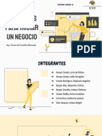 Informe Unidad II - Pautas Contables para Iniciar Un Negocio