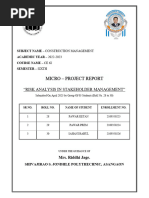 Micro Project CMA