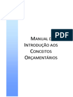 Manual de Introducao Aos Conceitos Orcamentarios Governo Do Estado