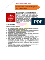 Almacenamiento de Sustancias Peligrosas ACPM y GASOLINA