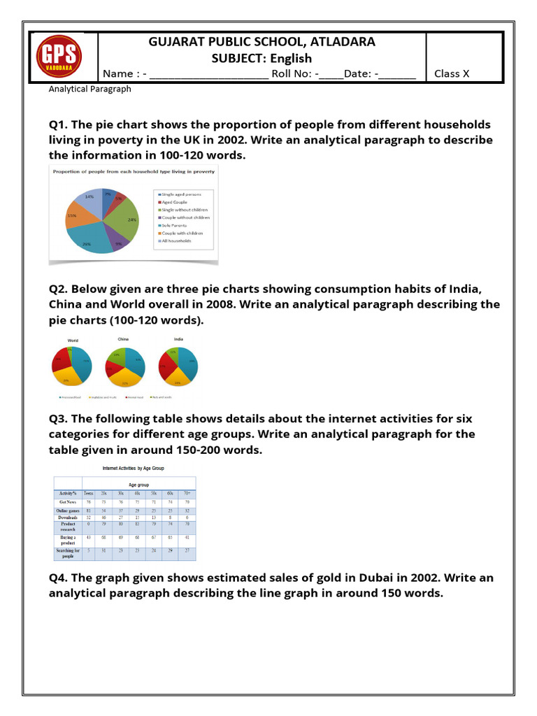 Analytical Paragraph | PDF