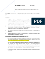 Accord de Prêt Amical Partage Des Actions en Garantie