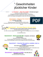 Die 7 Gewohnheiten Glücklicher Kinder