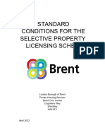 Brent Selective Licensing Conditions 2023