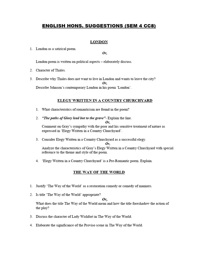 English Hons PDF Robinson Crusoe