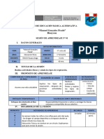 Estructura de Sesión