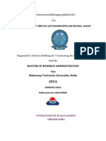 Ein Projektbericht Zur Leistungsbewertung Bei Bhel Jhansi HR