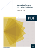 Australian Privacy Principles Guidelines