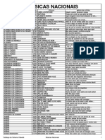 Lista de Músicas Por Ordem Alfabética, PDF, Amor