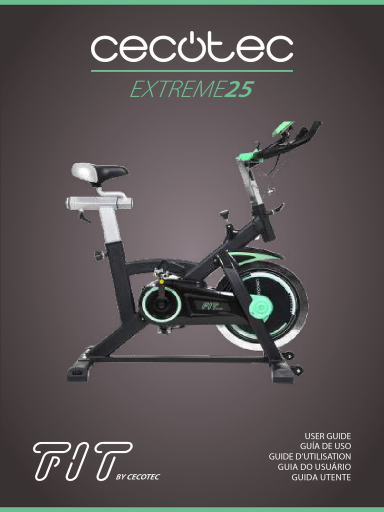 Manual-de-Instrucciones-Bicicleta-Spinning-Estatica-Cecotec-Extreme-25 2
