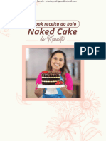 Receita Naked Cake Da Maricota