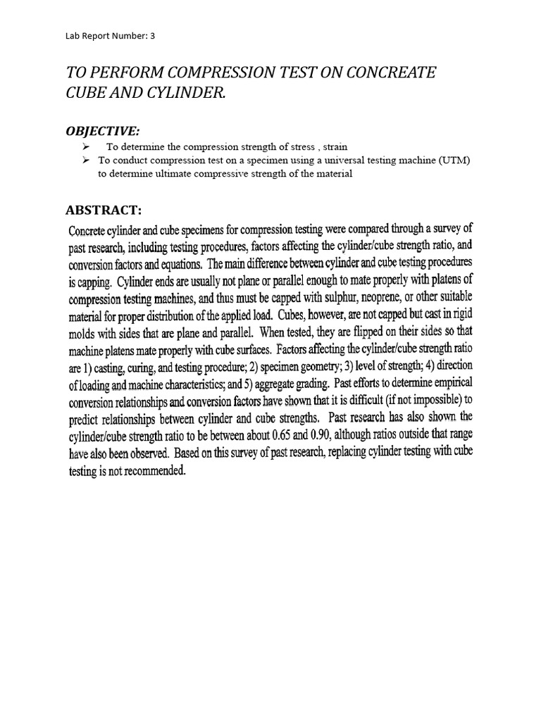Material Lab 3 PDF Deformation (Engineering) Strength Of Materials