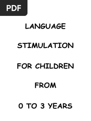 Language Stimulation Notebook 