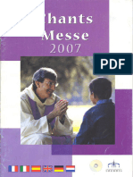 Lourdes - Chants Messe 2007