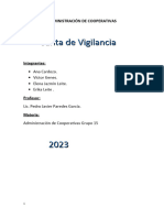 Administración de Cooperativas Trabajo Practico 1 Junta de Vigilancia