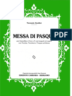 Terenzio Zardini - Messa di Pasqua