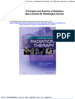 Test Bank For Principles and Practice of Radiation Therapy 4th Edition Charles M Washington Dennis T Leaver