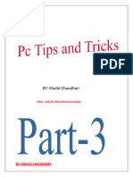 PC Tips and Trick Part-3