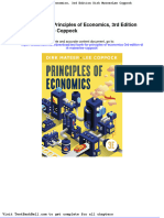 Test Bank For Principles of Economics 3rd Edition Dirk Mateerlee Coppock