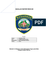 Tugas Makalah Water Rescue