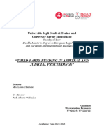 Master Thesis - "Third-Party Funding in Arbitral and Judicial Proceedings" - Mastragostino Francesca