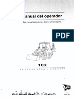 Manual Mini Retroexcavadora Mixta Jcb Mod.1cx