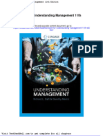 Test Bank For Understanding Management 11th Edition