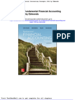 Test Bank For Fundamental Financial Accounting Concepts 10th by Edmonds