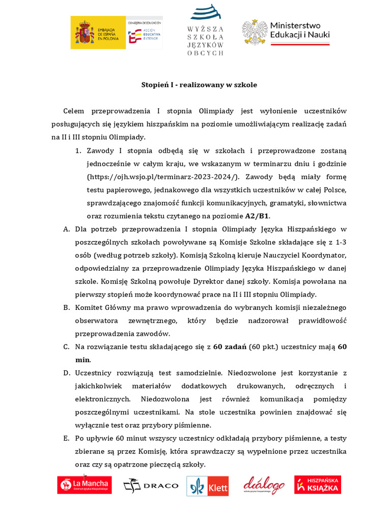 Stopien I 1 | PDF