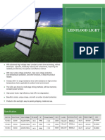 Led Flood Light: Specification