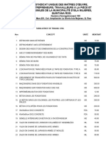 Tabulateur Du Travail Civil CTM