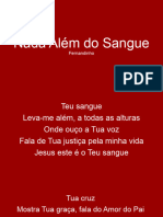 Nada Além Do Sangue