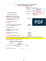 Perhitungan Busbar Busduct 3200A PDF