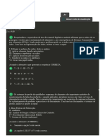 Avaliação Final (Objetiva) - Individual Controle Higiênico Sanitário