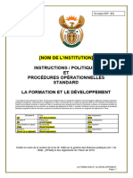 POS de Formation Et de Développement